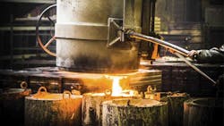 Casting temperature has a discernible effect on the performance of the cores more penetration occurs in quothot spotsquot and in gate regions particularly Casting temperature has a discernible effect on the performance of the cores more penetration occurs in quothot spotsquot and in gate regions particularly