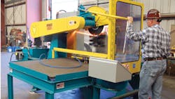 This version of Vulcan Engineeringrsquos Foxreg Air Float cutoff saw is designed to be installed in its own room Other models are available with full enclosures for installation around other workers This version of Vulcan Engineeringrsquos Foxreg Air Float cutoff saw is designed to be installed in its own room Other models are available with full enclosures for installation around other workers