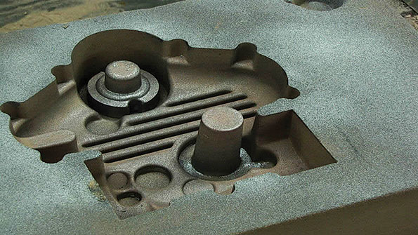 In sand molds warpage may be traced to numerous variables including sand type binder type and level type and level of catalyst mixing cycle humidity sand temperature mold dimension the amount of load and time lapse after strip time