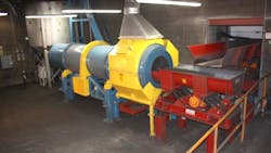 A Didion rotary lump crushersand reclaimer with a Conveyor Dynamics vibratory feed conveyor A Didion rotary lump crushersand reclaimer with a Conveyor Dynamics vibratory feed conveyor
