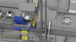 Steel sampling steps that previously had been manual processes will be handled by robotic automation system, removing workers from the hazardous area. The high-volume system will be installed in three stages, starting this spring.