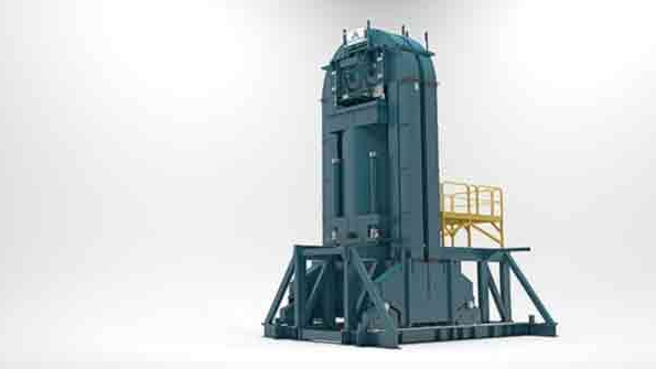 The Avure Quintus hot isostatic press HIP being installed at Alcoa Howmet in Whitehall MI will treat investment cast and additive manufactured parts to improve material and structural qualities It will have a 16m 525ft diameter work zone and operating pressure of 2000 bar