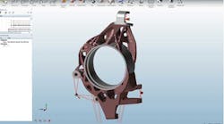 The original design was defined an evaluated using using Inspire a concept design and optimization tool based on Altairrsquos OptiStruct optimization solver The original design was defined an evaluated using using Inspire a concept design and optimization tool based on Altairrsquos OptiStruct optimization solver