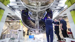 Jet engines like the Trent XWB are RollsRoycersquos signature product and that fact underscored its need to establish a custom investment casting operation for turbine disc blades Jet engines like the Trent XWB are RollsRoycersquos signature product and that fact underscored its need to establish a custom investment casting operation for turbine disc blades