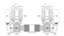 The DRQ246 tempering system is a dual furnace arrangement with integrated quenching facilities for annealing aluminum parts The DRQ246 tempering system is a dual furnace arrangement with integrated quenching facilities for annealing aluminum parts