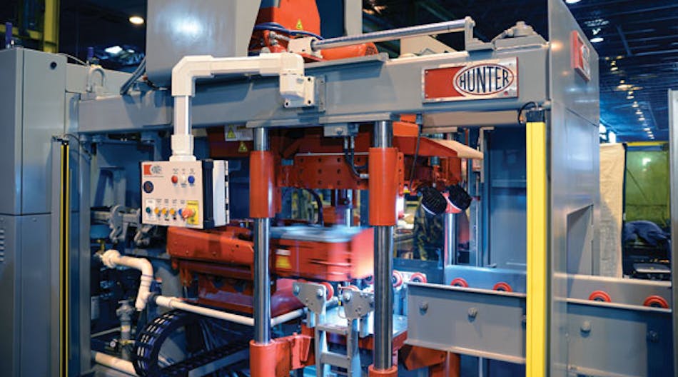 Hunter Foundry Machinery&rsquo;s HLM series molding machines have magnetically coupled, rodless cylinders and bearings in place of the mechanical components that had been the previous standard for matchplate molding. It was a design innovation that makes the machine more stable, quieter in operation, and requiring less frequent maintenance.