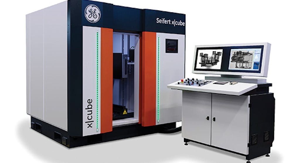 GE Measurement &amp; Control&rsquo;s new 320k-V Seifert x|cube system, with a cabinet design that improves flexibility for production environments, incoming inspection, failure analysis, or R&amp;D.