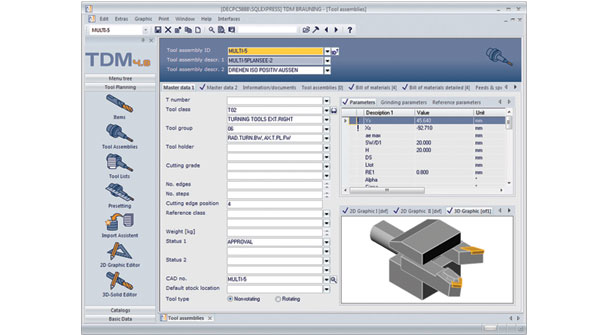 ldquoTool lifecycle management is the key element of Industry 40rdquo according to a source at TDM Systems which released a new software for tracking usage and planning tooling requirements