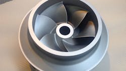 Steel impellers up to 1m in diameter produced by the Replicast process are correctly balanced with high dimensional accuracy and superior surface finish meaning the total cost of ownership is improved considerably for the pumpsrsquo operator Steel impellers up to 1m in diameter produced by the Replicast process are correctly balanced with high dimensional accuracy and superior surface finish meaning the total cost of ownership is improved considerably for the pumpsrsquo operator