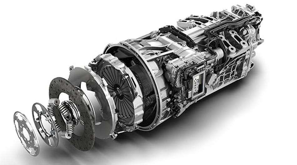 The Detroit Diesel D12 is an automated manual transmission, combining a standard, clutch-actuated manual gearbox with a computer-controlled shift actuator and clutch.