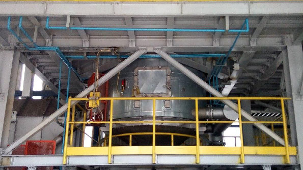 Tupyrsquos treatment plant at the Saltillo Mexico has an input capacity of approximately 13 mthour and produces about 10 mthour of regenerated sand