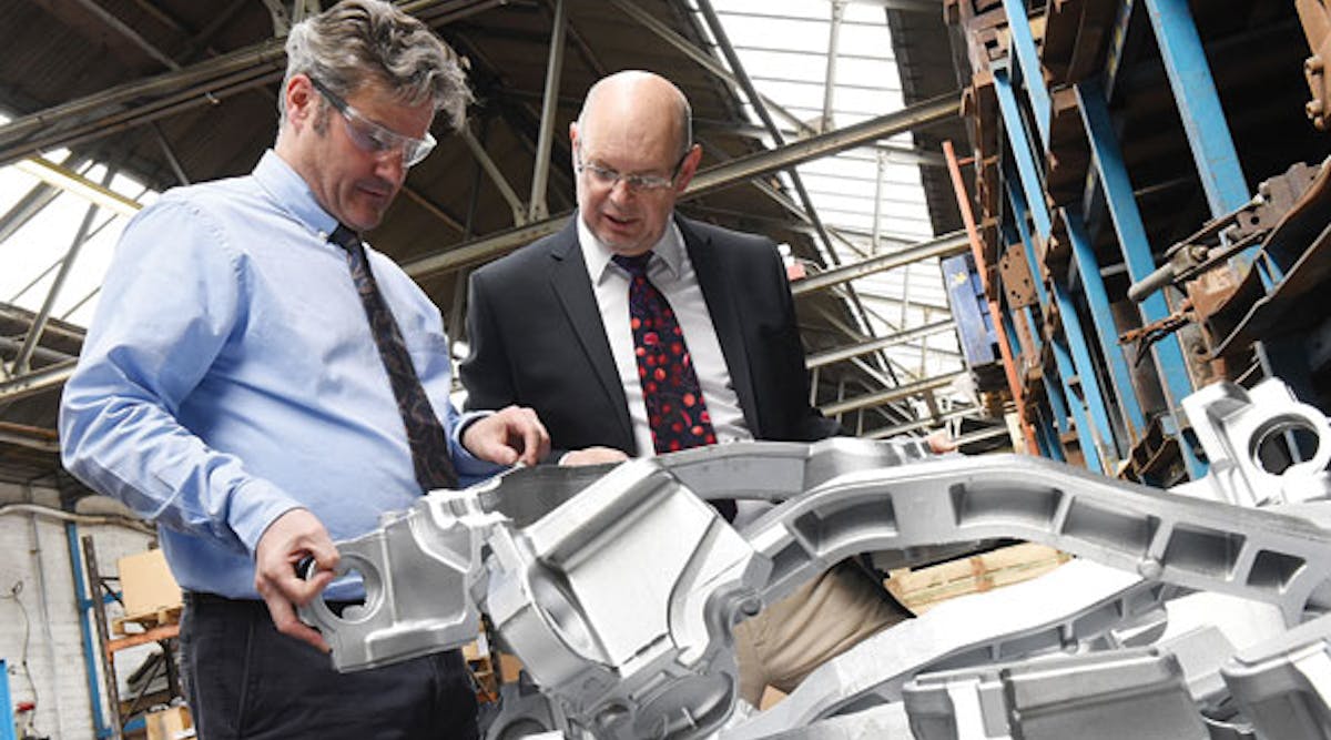Alucast Ltd.&rsquo;s Martin Haynes and John Swift evaluate some of the lightweight automotive castings that are helping the English foundry to fulfill its new revenue projections.