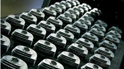 Husqvarna chainsaw aluminum cylinder blocks ready for finish machining Husqvarna chainsaw aluminum cylinder blocks ready for finish machining