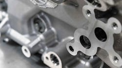 Each mold and core element of the aluminum alloy twinturbo V12 engine was designed simulated and produced for prototype testing Each mold and core element of the aluminum alloy twinturbo V12 engine was designed simulated and produced for prototype testing