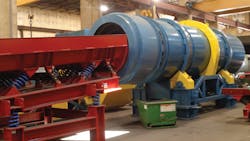 Didionreg rotary sprue crushercleaner with Conveyor Dynamics vibratory feed conveyor Didionreg rotary sprue crushercleaner with Conveyor Dynamics vibratory feed conveyor