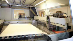 The ExOne SMax has a 1800x1000x700mm 709x304x276in build area LxWxH with a build speed of 212300 ft3hour