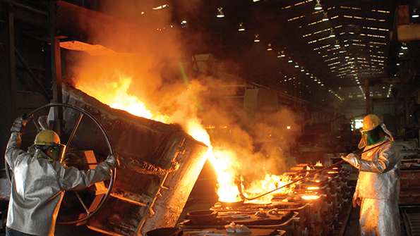 Placing quotchillsquot in a sand mold can help to control heat transfer but the proper handling and placement of the metal part requires some customization by the metalcaster