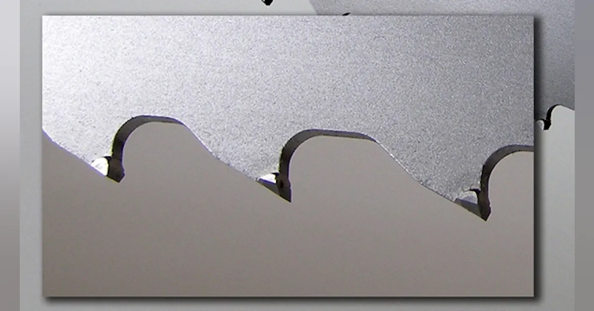 Blade Manufacturing Carbide-Tipped Band Saw Blades | Foundry Management & Technology