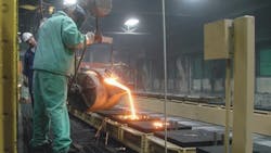 Abstract A physical model of the process of influence of electric field on the process of modifying the alloy is described The main factors of processes using electric current arising from the imposition of the electric field of the molten metal are considered It is analyzed the mechanism of the influence of the electric field energy and force interaction of free current carriers on crystallization centers and elements of crystal alloy Abstract A physical model of the process of influence of electric field on the process of modifying the alloy is described The main factors of processes using electric current arising from the imposition of the electric field of the molten metal are considered It is analyzed the mechanism of the influence of the electric field energy and force interaction of free current carriers on crystallization centers and elements of crystal alloy