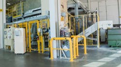 Including the tooling and oil the new BuhlerPrince HPDC machine weighs over 1 million lb Including the tooling and oil the new BuhlerPrince HPDC machine weighs over 1 million lb