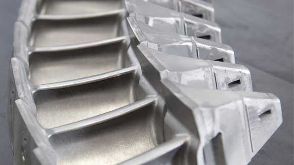 Turbofan engine blades are highly engineered but prone to failure based on the performance of alloys under the strain of high heat and pressure