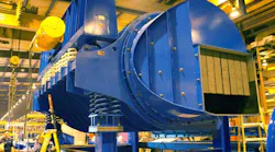 The General Kinematicsrsquo VIBRADRUMreg features a ldquotwomass subresonant tunedrdquo system that compensates for variations in load size and weight Its continuous tumbling action loosens sand from castings and accelerates casting cooling by equalizing the sandcasting temperatures and evaporating moisture
