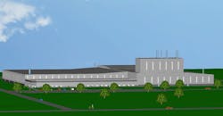 EJ supplied this illustration of the ductile iron foundry it is building in Warner Township, MI. The new foundry will be operational in the fall of 2018. EJ supplied this illustration of the ductile iron foundry it is building in Warner Township, MI. The new foundry will be operational in the fall of 2018.