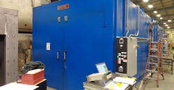 Wisconsin Oven shipped two natural gas-fired, enhanced-duty Walk-In Series ovens to a foundry, for drying sand cores. Wisconsin Oven shipped two natural gas-fired, enhanced-duty Walk-In Series ovens to a foundry, for drying sand cores.