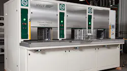 Godfrey amp Wingrsquos High ValueLow Volume system is a semiautomated threemodule operation that uses a dry vacuum and pressure processing to treat up to 15 cycles per hour