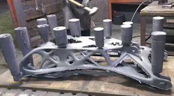 Unmolded, unfinished ir