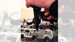 ISL Spot-Seal system on a machined hole. ISL Spot-Seal system on a machined hole.