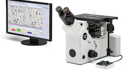 Olympus GX53 inverted metallurgical microscope