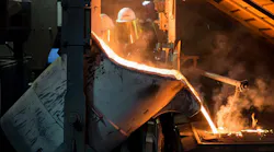 Scania iron pouring