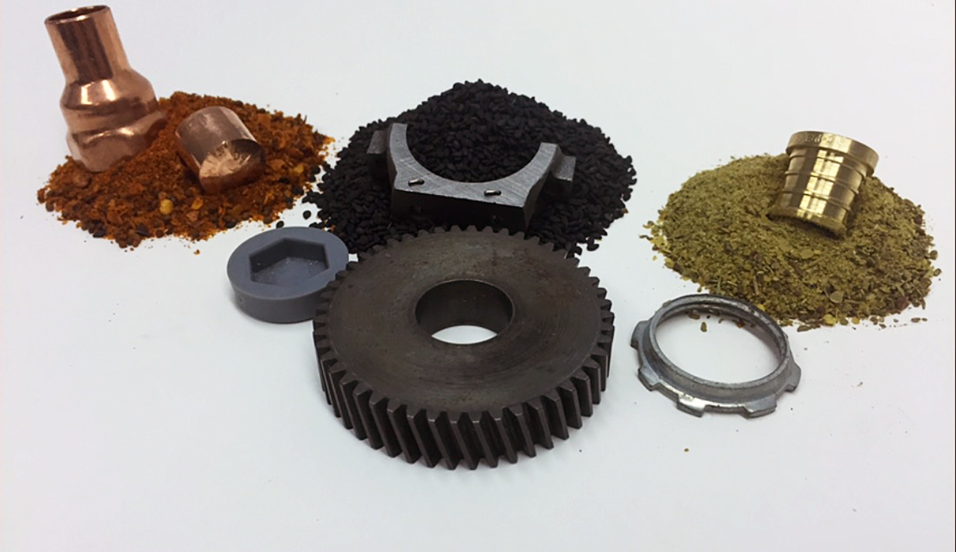 injection-molded metal parts