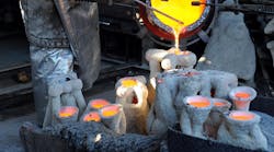 mold pouring / risers mold pouring / risers