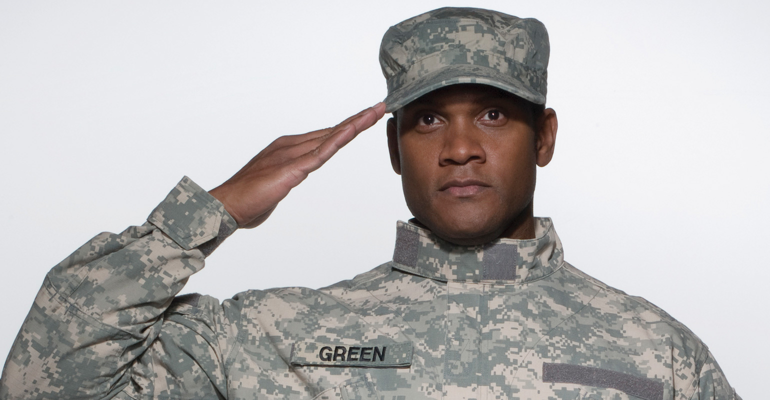 Military salute / promo