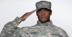 Military salute / promo Military salute / promo