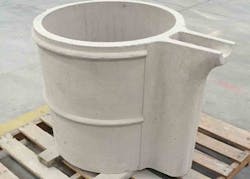 Allied Mineral prefired shape Allied Mineral prefired shape