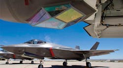 The Electro-Optical Targeting System (EOTS) is a lightweight package for air-to-air and air-to-surface targeting capability on the F-35. It combines advanced sensors, a low-profile sapphire window, and advanced algorithms to provide long-range target recognition, identification, and tracking.