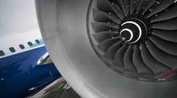 Rolls-Royce Trent 1000 closeup