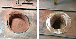 ASK Chemical, ISOsock left/right comparison ASK Chemical, ISOsock left/right comparison