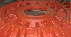 Ellwood Engineered Castings Hubbard OH produces gray and ductile iron castings weighing up to 100 tons Ellwood Engineered Castings Hubbard OH produces gray and ductile iron castings weighing up to 100 tons