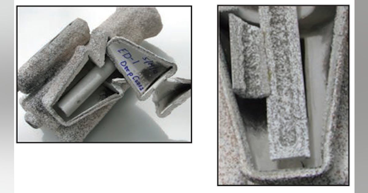 Second-Generation Stucco Mixtures Build Investment Casting Shells ...