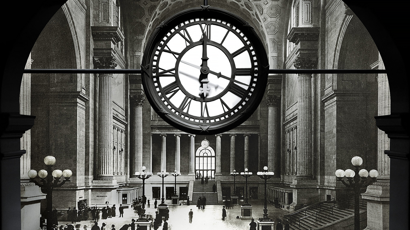 Penn Station clock