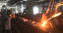 Ametek Land Cyclops 055L-2F Meltmaster at PSG Foundries, India Ametek Land Cyclops 055L-2F Meltmaster at PSG Foundries, India