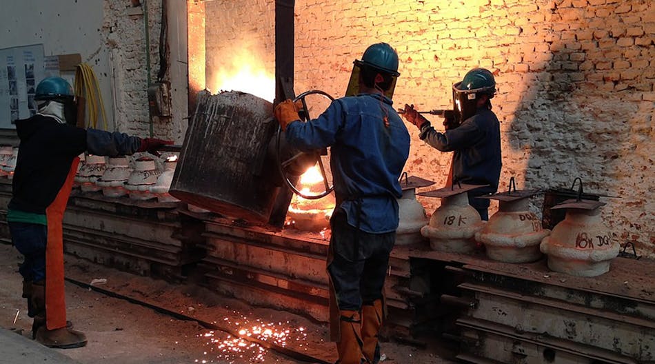 Corporacion POK is a foundry in Guadalajara, Mexico, producing steel, bronze, iron, and specialty alloy casting for oil-and-gas, mining, and industrial buyers.