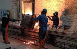 Corp. POK mold filling Corp. POK mold filling