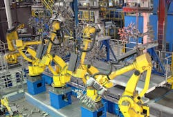 GF Mettman robotic pouring GF Mettman robotic pouring