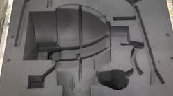 Green sand mold Green sand mold