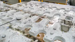 Multiple sand molds